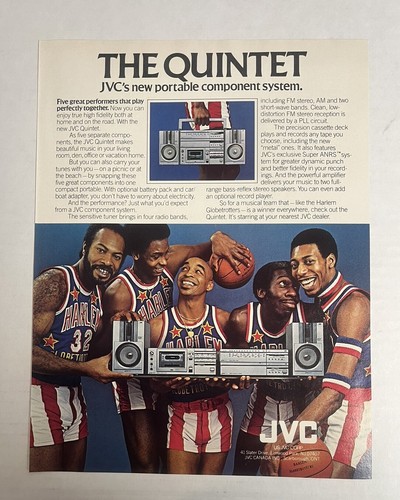 Pubblicità stampa jvc quintet - stampa,