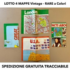 Lotto 4 MAPPE ANTICHE VINTAGE
