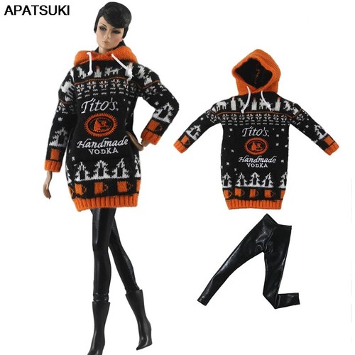 Set abbigliamento nero marrone