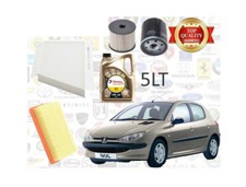 KIT TAGLIANDO 4 FILTRI + 5 LT