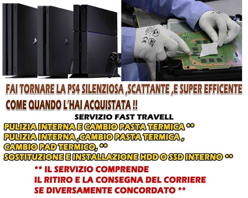 Ps4 servizio clean rewine fai - servizio,