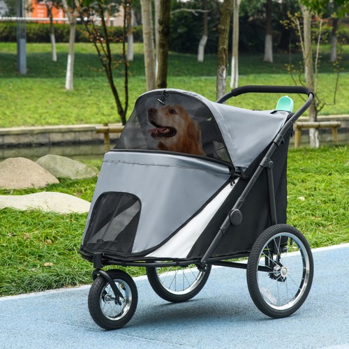 Pawhut passeggino per - per, cani