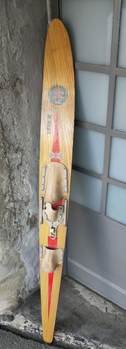 Sci nautico vintage legno - sci,
