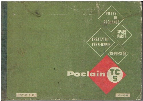 Poclain tcs escavatore - poclain,