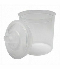 Scatola SET 50 TAZZE 650ml Usa e Getta Come 3M VERNICE +Tazza Rigida Carrozzeria