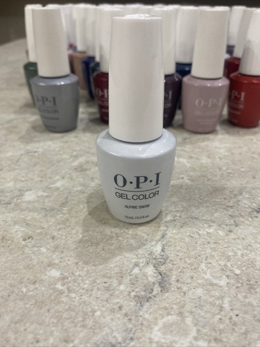 Opi gel color alpine snow - alpine,