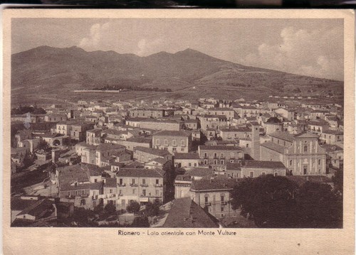 Cartolina rionero in vulture - ,