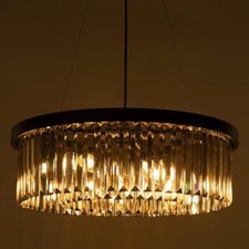 Plafoniera moderna cristallo