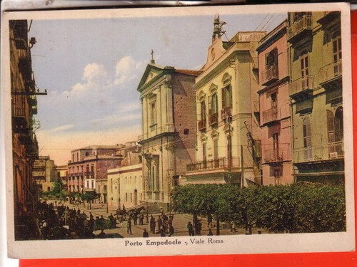 Cartolina porto empedocle fg - porto,