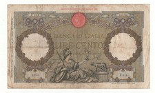 100 LIRE  GUERRIERA ( FASCIO)