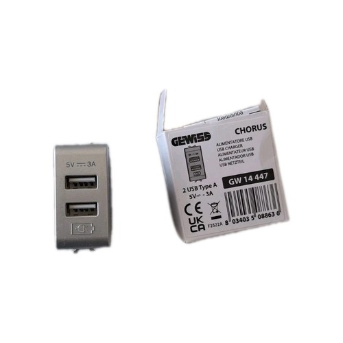 Presa usb gewiss chorus - usb,