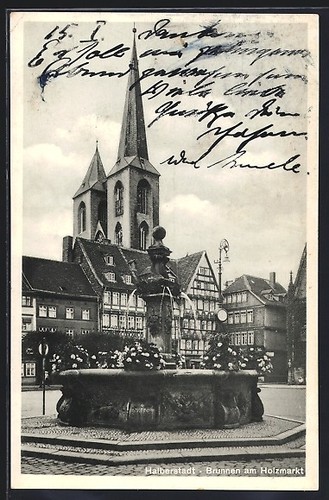 Halberstadt fontana al - halberstadt,,