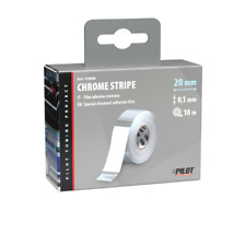 NASTRO Film Adesivo Cromato Ultrasottile Universale UV-Resistant AUTO 20 mm 10 M