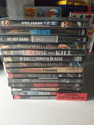 Lotto 14dvd film con - film, denzel