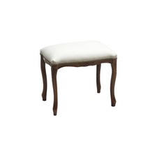 SGABELLO POUF IN LEGNO NOCE