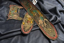 Battipenna in pelle Fender