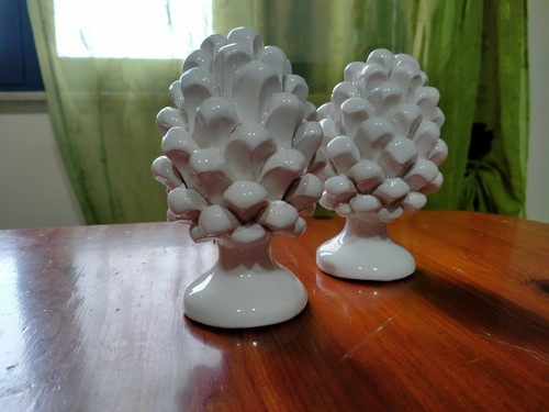 Coppia pigne ceramica - coppia, di
