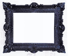 Black Baroque Frame 56x46