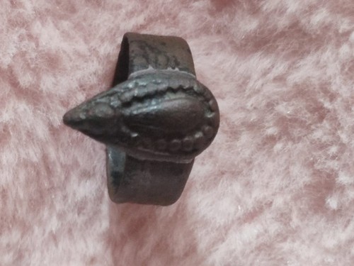 Anello medievale bronzo - anello,