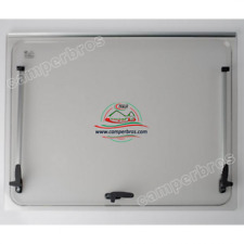 Finestra Camper ricambio Seitz N.O. Grigio 700x300 (vetro 668x232) + accessori
