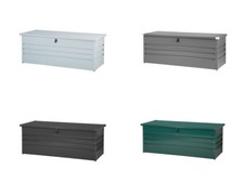 Cassapanca in acciaio cassapanca da giardino per cuscini cuscini contenitore per cuscini cassapanca per attrezzi