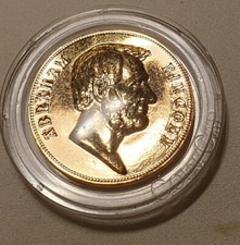 Medaglia moneta 34mm Abraham