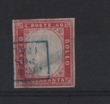 SARDEGNA 40 Cent Con Annullo