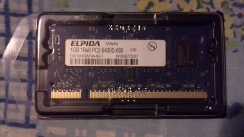 Ram elpida 1gb 1rx8 - elpida,