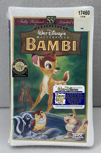 Bambi vhs 2005 - bambi,