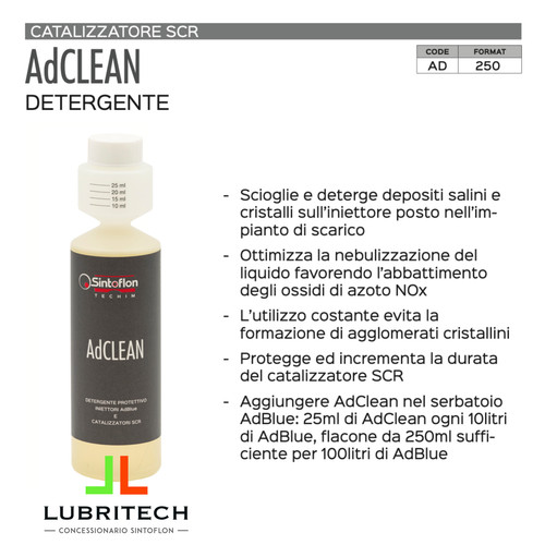 Sintoflon adclean 250 additivo - sintoflon,