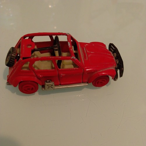 Majorette citroen 2cv rally - 2cv,