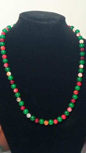 Collana pietre giada - collana,
