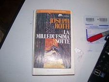 LIBRO LA MILLEDUESIMA NOTTE JOSEPH ROTH TASCABILI BOMPIANI 1982