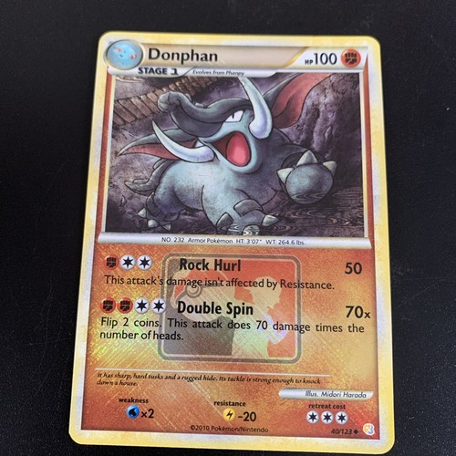 Pokemon donphan 123 hgss - pokemon,