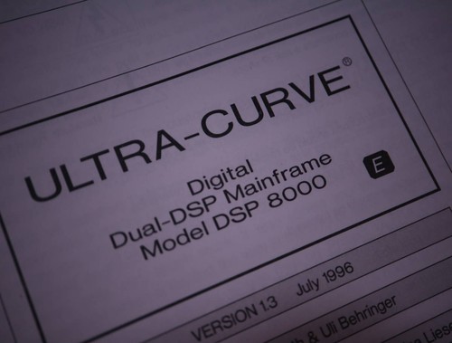Behringer dsp8000 ultra curve - dsp8000, ultra-curve