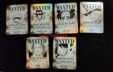 One Piece Wanted Poster Card