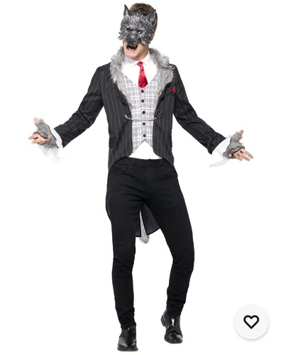 Costume lupo cattivo grande