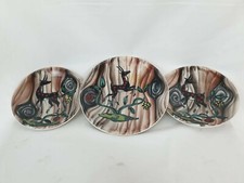 Set 3 Piatti Da Appendere Anni 70/80