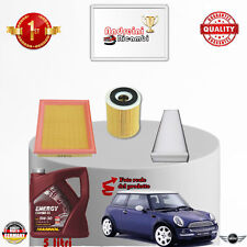 KIT TAGLIANDO FILTRI + OLIO MINI COOPER 1.6 85KW 116CV DAL 2003 -> 2004
