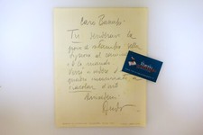 Autografo Marcello Dudovich