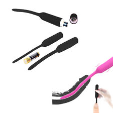 VIBRATORE URETRA FALLO CATETERISMO DIVARICATORE nero 0,55 Cm. bdsm sadomaso