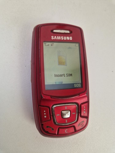 Samsung sgh e370 - samsung, rosso