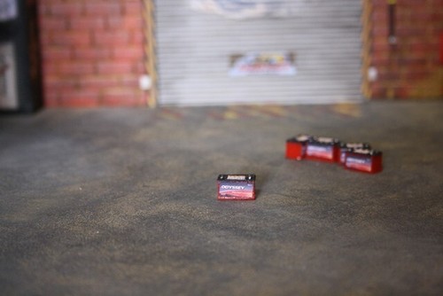 élément diorama batterie - diorama,