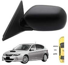 SPECCHIO RETROVISORE SX ELETTRICO TERMICO SUBARU IMPREZA 2007-2011 CALOTTA VERN