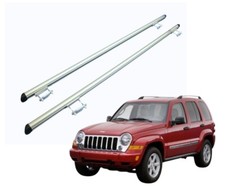 BARRE PORTATUTTO PORTAPACCHI PER JEEP CHEROKEE KJ 2001-2004 ALLUMINIO CORRIMANO