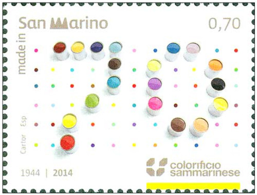 2014 san marino anniv - 2014, 70°