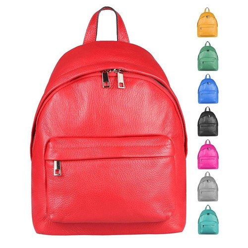 Zaino donna pelle outdoor - pelle,