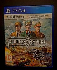PS4 SUDDEN STRIKE 4 LIMITED DAY ONE EDITION  ITA