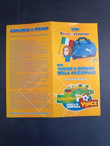 Volantino promozionale kinder - volantino,