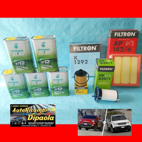 Kit tagliando fiat 500x - kit,